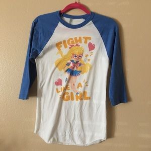 Sailor Moon Baseball Tees